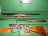 Winchester M-12 Black Diamond; 20ga 2 bbl. set s# 39xxx(1913) - 2 of 12