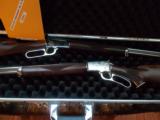 Marlin 90th Annoversary 2 Rifle - 39A Golden
39A #11 also Mountie 39 Nickle #26 - hand carved stock squirrel edt. - 1 of 11