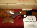 Ruger #1A Carbine 357 mag.(very scarce) mfg. exclusively for Calif. Highway Patrol (CHIPS) - 1985 0nly! - 9 of 10