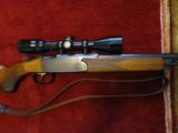 Flaig (Austrian) ACE model, O/U combo (60;s) 20ga/223Rem. - 4 of 8