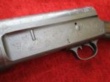 Browning A-5 Fabrique National mfg. engraved 12 ga. s#1525 approx 1917 mfg - 6 of 12