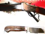 Winchester 1885 Low Wall Hi-Grade 17 HMR 150 th John Browning Birthday Commerative - 5 of 9