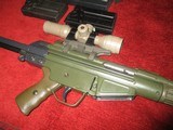 Heckler & Kock 91 A-2 Package Military factory Green w/retractable stock 308 Winchester - 5 of 6