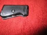 Walther PPK 380 ACP checkered black plastic grips. - 2 of 2