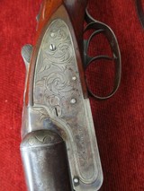 The A.J. Aubrey model by
Meriden Fire Arms Co., mfg for Sears Robuck ONLY ! -1906-1909) 12ga Sidelock SxS - 13 of 20