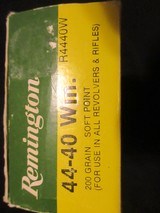Remington
44-40 (R4440W) 200 gr. softpoint - 2 of 2