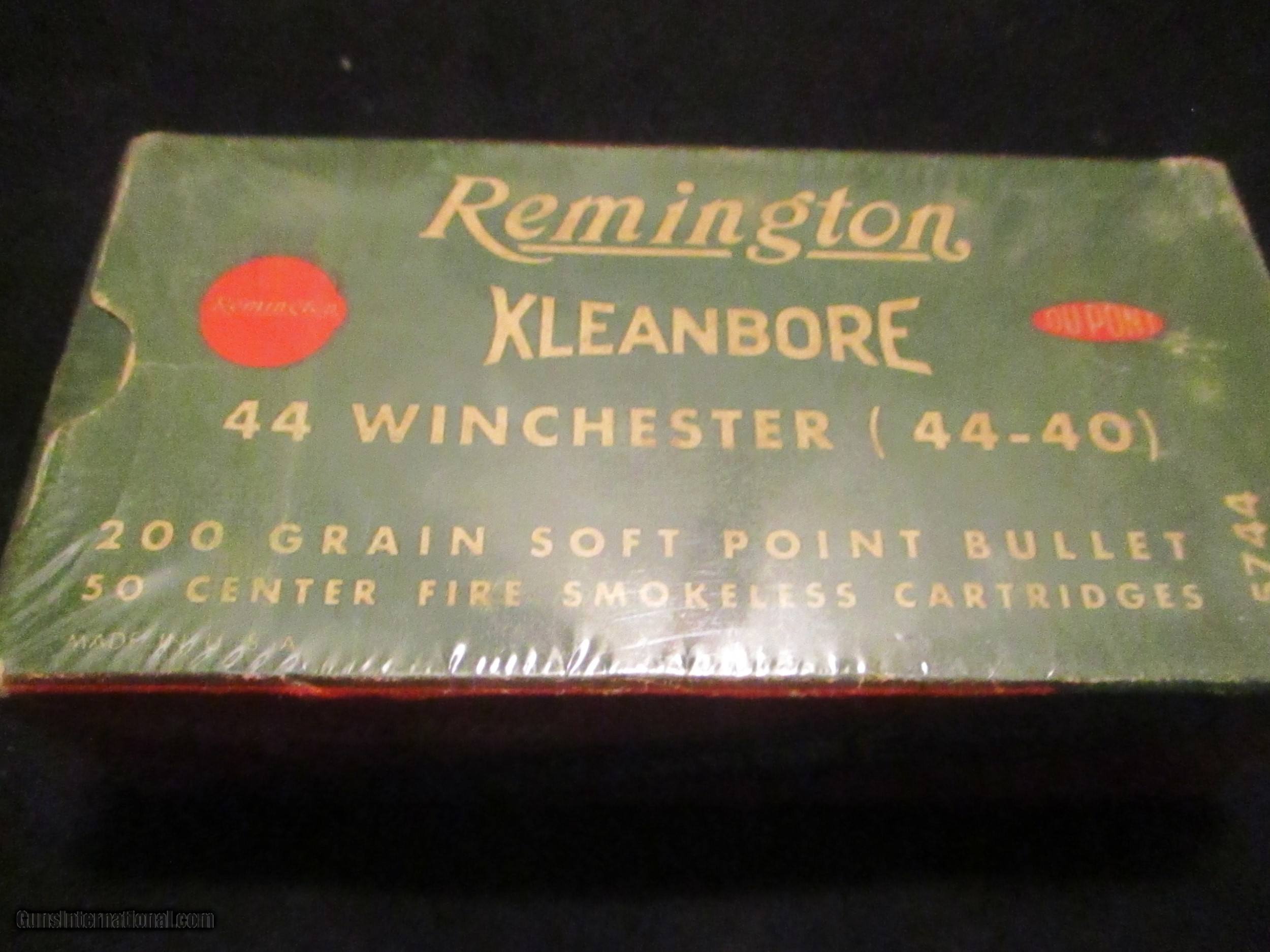 Remington 44-40 .44Winchester 200 gr. softpoint