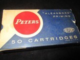 Peters (Dupont) 44-40 " Winchester
Kleanbore" Soft Point 200 gr - 1 of 2