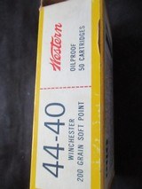 Winchertern Western 44-40 200 gr. Softpoint oilproof cartridges - 2 of 2