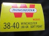 Winchester 38-40 180 gr.Soft Point - 2 of 2