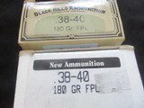 Black Hills Ammo 38-40 180 gr. FPL - 2 of 2