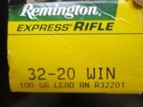 Remington Express Rifle 32-20 Winchester 100 gr - 2 of 2
