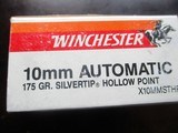 Winchester Super X
10mm Automatic Silvertip Hollow Point - 2 of 2