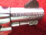Hi- Standard Sentinel Snub, Model-108, .22 cal., (9 shot) swing out cylinder, double action, nickle revolver - 5 of 12
