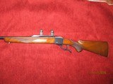 Ruger/Single shot #1B 22-250 med. Standard s# 132-684xx (early 80-'s) - 2 of 11