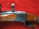 Ruger/Single shot #1B 22-250 med. Standard s# 132-684xx (early 80-'s) - 5 of 11