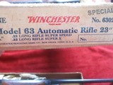 Winchester 63 Deluxe 22l,lr., s# 93467 1951 - 8 of 9