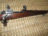 Winchester M-70 Standard wt. (Scarce) in 243, Pre-64 bolt rifle (1955) mfg. - 3 of 9
