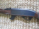 Remington 66 Nylon Mohawk 10C, Brown/blue - white diamond inlay - semi-auto 22 lr Carbine - 9 of 15