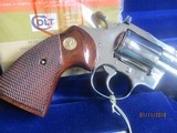 Colt Custom Shop Diamondback Nickle 22 cal. (Built for Hank Williams Jr.) S# R55831 - 4 of 11