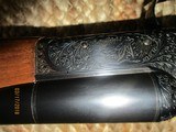 SKB M-100 12ga. 3"magnum, scalloped boxlock,fully engraved with phesant & duck (same engraving pattern as SKB 280) - 2 of 14