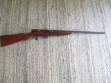 Marlin model 50 22 lr. 1932 mfg. stricker fired seim-auto,
open bolt, takedown - 1 of 12