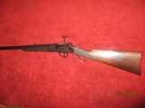 Francotte by BSA (English) M-12 Martini Pre WW11, factory engraved 22 lr. takedown, (Hunter Stalking Deer)