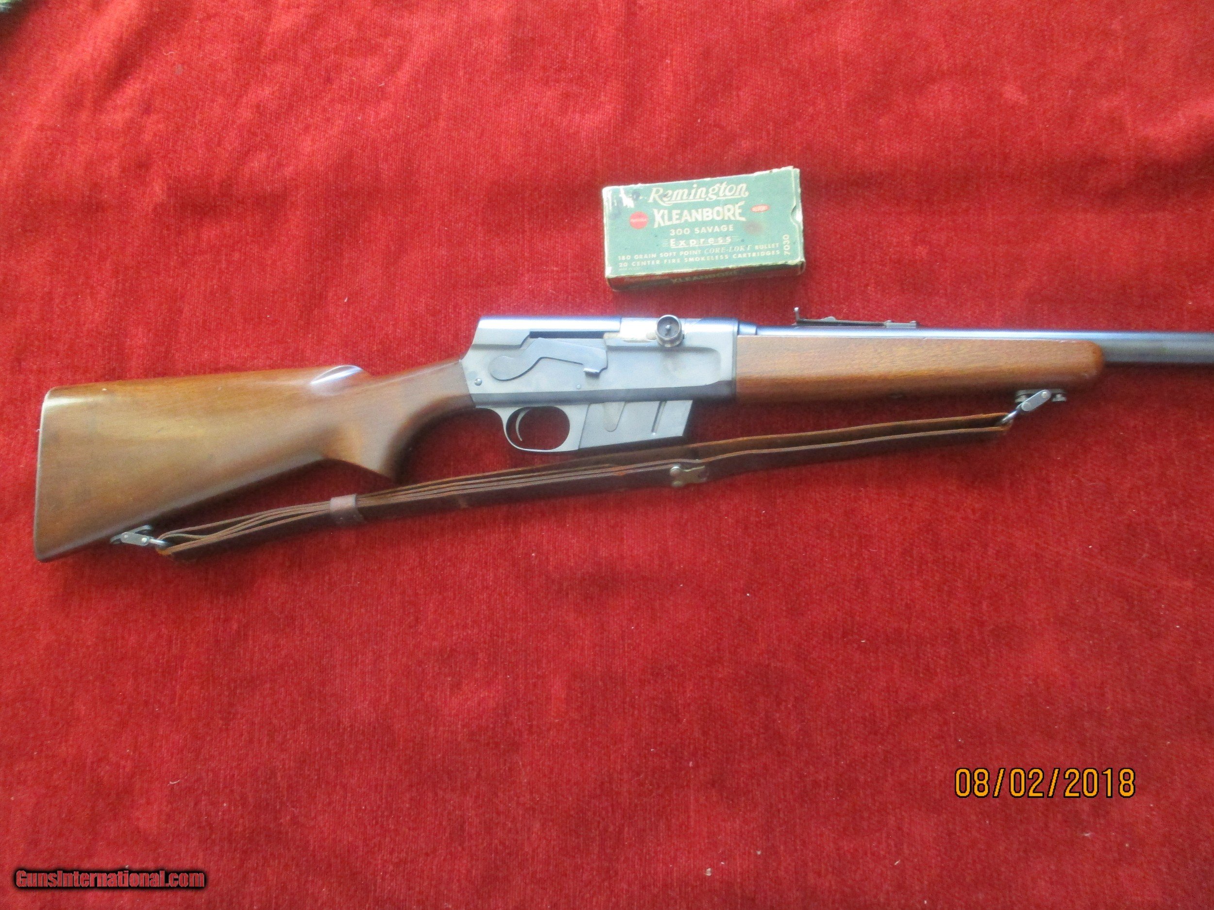 Remington 81 300 Savage Semi Auto