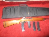 Universal M1 Carbine model 5000 Paratrooper, (walnut stock version), 60's mfg. # 125xxx - 1 of 10