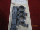 Heckler & Kock model HKSM see-thru scope mounts & 1" rings - 1 of 3
