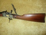 Pedersoli Frontier Long Range Hunter 45/70 Rolling Block with graduated Vermier top tang adj. - 7 of 10