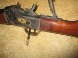 Pedersoli Frontier Long Range Hunter 45/70 Rolling Block with graduated Vermier top tang adj. - 8 of 10