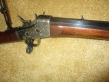 Pedersoli Frontier Long Range Hunter 45/70 Rolling Block with graduated Vermier top tang adj. - 2 of 10