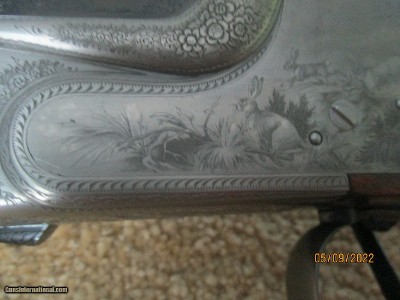 Adamy Gerbruder Jagdwaffen, Chancellor - highest grade to Custom Outfitters 1968,20ga hidden detatchable sidelock, full coverage Bolino gamescenes - Image 4 of 24