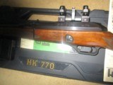 Heckler Koch 770 extra (select walnut) 308 semi-auto s# 103xx 1971 - 7 of 15