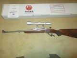 Ruger #1A Stainless 257 Roberts-Preminum Select walnut - 1 of 6