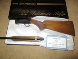 Browning Belgium SA .22 Takedown 1972 Blond Stk. & FA. - 1 of 14