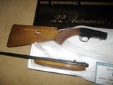 Browning Belgium SA .22 Takedown 1972 Blond Stk. & FA. - 9 of 14