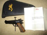 Browning Hi-Power 'Made in Belgium' Practical model Polished blue - 1 of 6