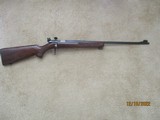 Winchester 75 Sporter 22 lr. Lyman 58 period correct adj. peep sight - 1 of 12