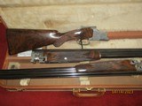 Browning Pointer 12 bore 2 bbl. numbered set s#8424 (1937) upgraded by Browning Customm Shop engraver Angelo Bee to gorgeous Pointer Grd. - 6 of 16