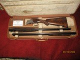 Browning Pointer 12 bore 2 bbl. numbered set s#8424 (1937) upgraded by Browning Customm Shop engraver Angelo Bee to gorgeous Pointer Grd. - 1 of 16
