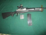 Ruger Ranch Mini-14 Carbine moulded Houge checkered Ruger factory polymer stock - 2 of 9