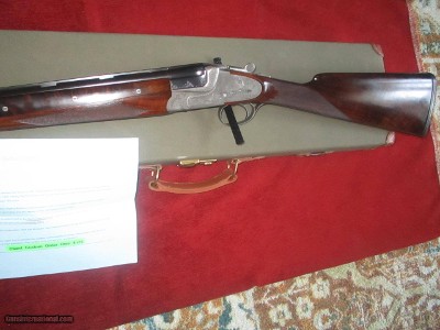 Adamy Gerbruder Jagdwaffen, Chancellor - highest grade to Custom Outfitters 1968,20ga hidden detatchable sidelock, full coverage Bolino gamescenes - Image 15 of 24