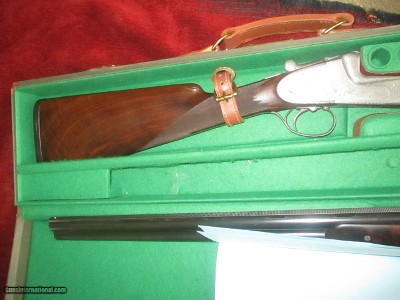 Adamy Gerbruder Jagdwaffen, Chancellor - highest grade to Custom Outfitters 1968,20ga hidden detatchable sidelock, full coverage Bolino gamescenes - Image 3 of 24