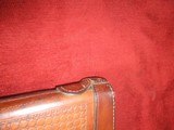 Cases by Bauer Bros. 1950's figured top grain leather 2 bbl. Mutton case - 5 of 6