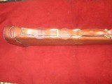Cases by Bauer Bros. 1950's figured top grain leather 2 bbl. Mutton case - 3 of 6