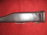 Alberia Italian Leg o' Mutton leather motor case O/U & SxS's - 1 of 4