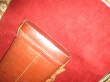 Leg o' Mutton leather O/U or SxS 2 bbl. to 30