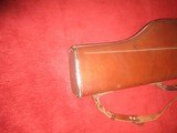 Leg o' Mutton leather O/U or SxS 2 bbl. to 30
